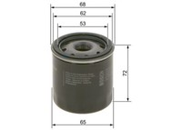 ÖLfilter 0 986 452 028 Bosch FüR Toyota Daihatsu