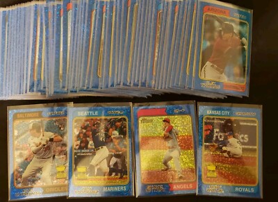 2023 Topps Heritage blue sparkle pick card qty Dis combined ship UPDATED 4/20/25