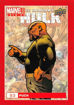 PUCK / Marvel Annual 2019-20 BASE Trading Card #93