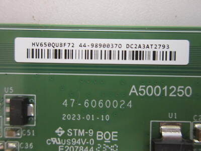 Vizio V655M-K04 V4K65M-0804 T-Con Board 44-9890037 (47-6060024) | eBay