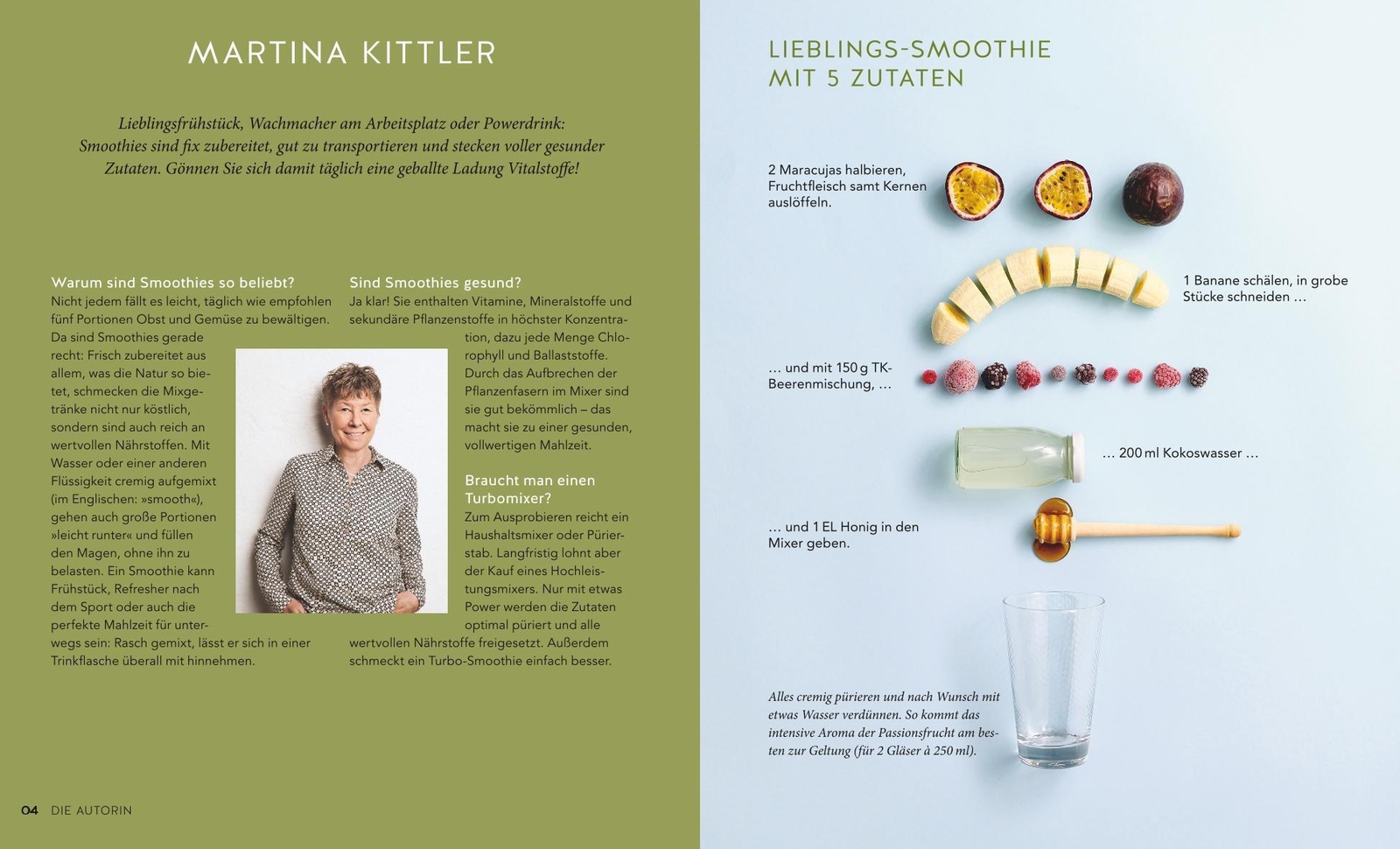 Thumbnail - Smoothies | Martina Kittler | Deutsch | Taschenbuch | Küchenratgeber |