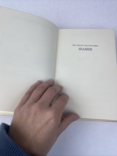 The Berlitz Self-Teacher Spanish Book by Strumpen-Darrie (1949, Vintage HC w/DJ) - Picture 11 of 19