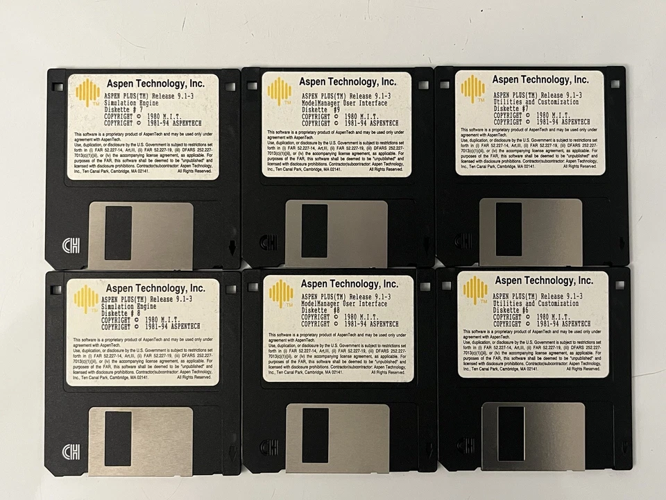 Microsoft Windows For Workgroups,Disk High Density,NT Series,Aspen Technology - Image 4 of 4