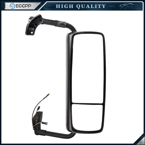 Chrome Door Mirror Complete For 2015-2018 VOLVO VNL Passenger Side