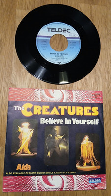 CREATURES - BELIEVE IN YOURSELF / AIDA  - 7'' - SINGLE - VG+++ -