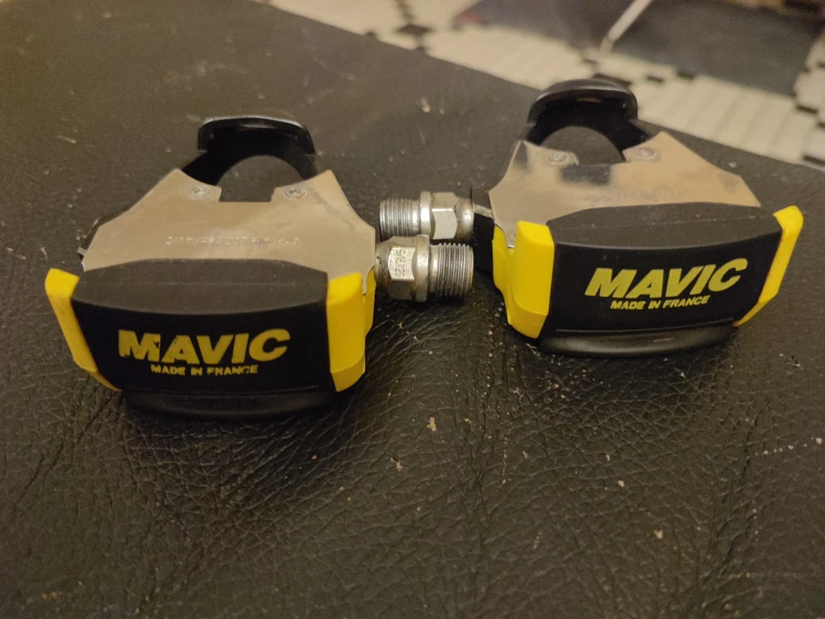 Pédales Mavic Race – Occasion – Vélo De Route/course – Fabriquées En France