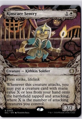 Kinscaer Sentry (Showcase) Lorwyn Eclipsed Regular NM R 0300