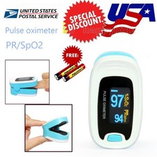 CONTEC CMS50NA FingerTip Blood Oxygen Pulse Oximeter SpO2 PR Meter USA Shipping