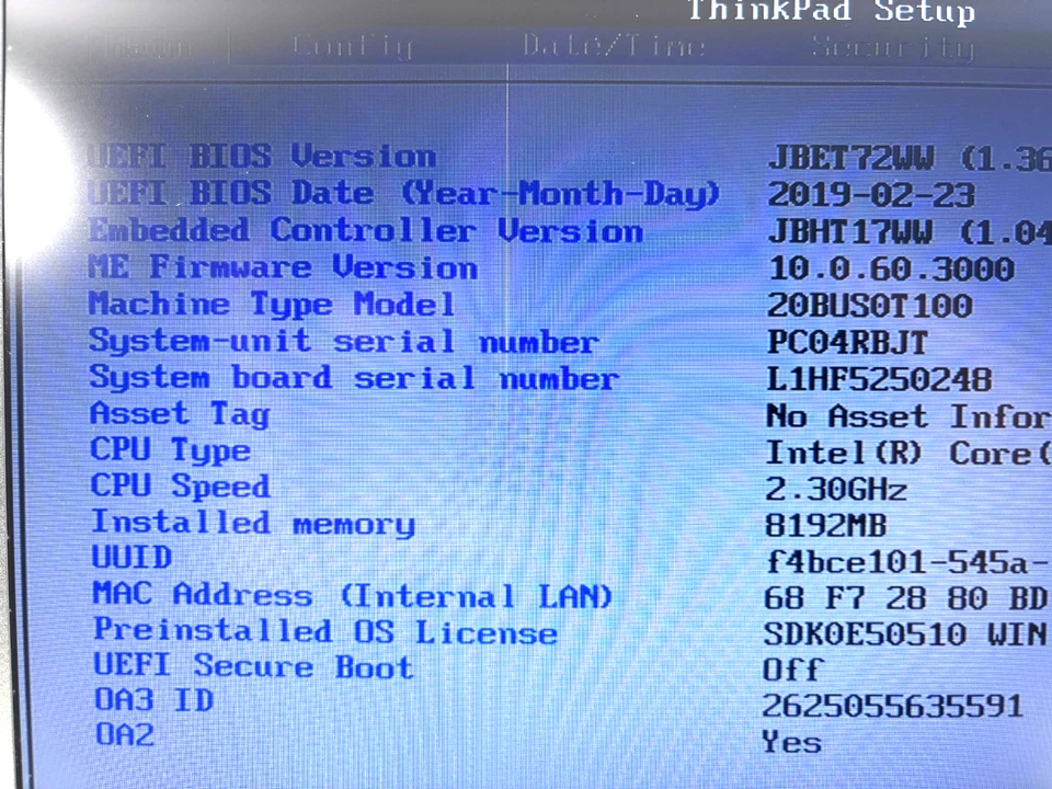 Lenovo ThinkPad T450 - 14" HD, 2.3GHz i5, 8GB RAM, SIN SSD Foto 3 de 4