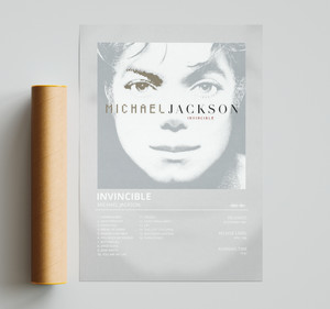 Michael Jackson Invincible Poster | eBay