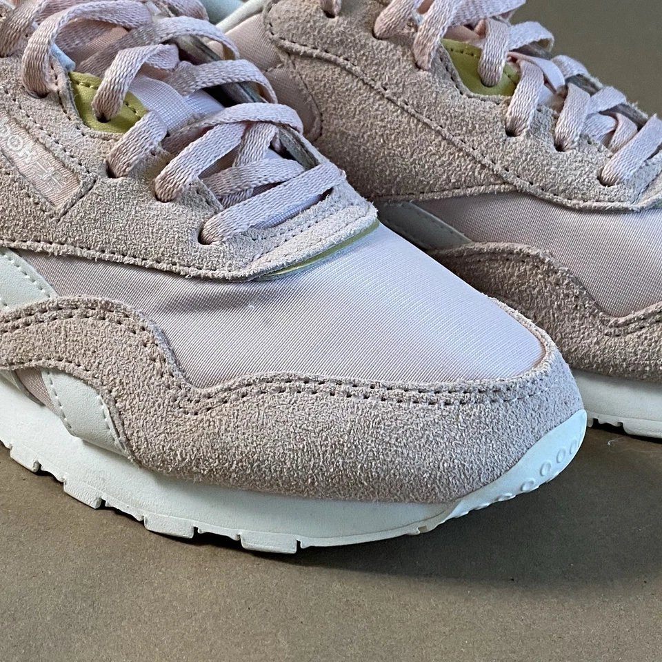 Reebok 7,5 классический нейлона Pospin Pospin мел женщин кроссовки 100033440 золото - Изображение 2 из 4