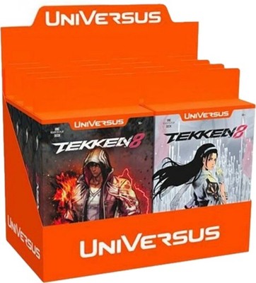 TEKKEN 8 Clash Deck: JIN Kazama and JUN Kazama Display-UniVersus-UFS-UVS