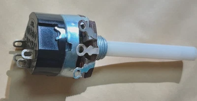 50K Linear Potentiometer with On/Off Vol Control switch Vintage Allen Bradley - Image 1 of 4