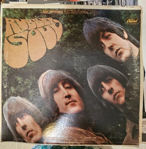 The Beatles Rubber Soul LP Capitol Records ST-2442 Stereo