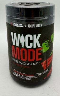 JF x John Wick Mode Pre-Workout Powder Osaka Cherry Blossom Sealed