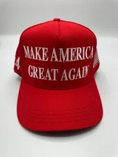 Cali Fame Make America Great Again Red Men Adult Baseball Cap Hat One Size