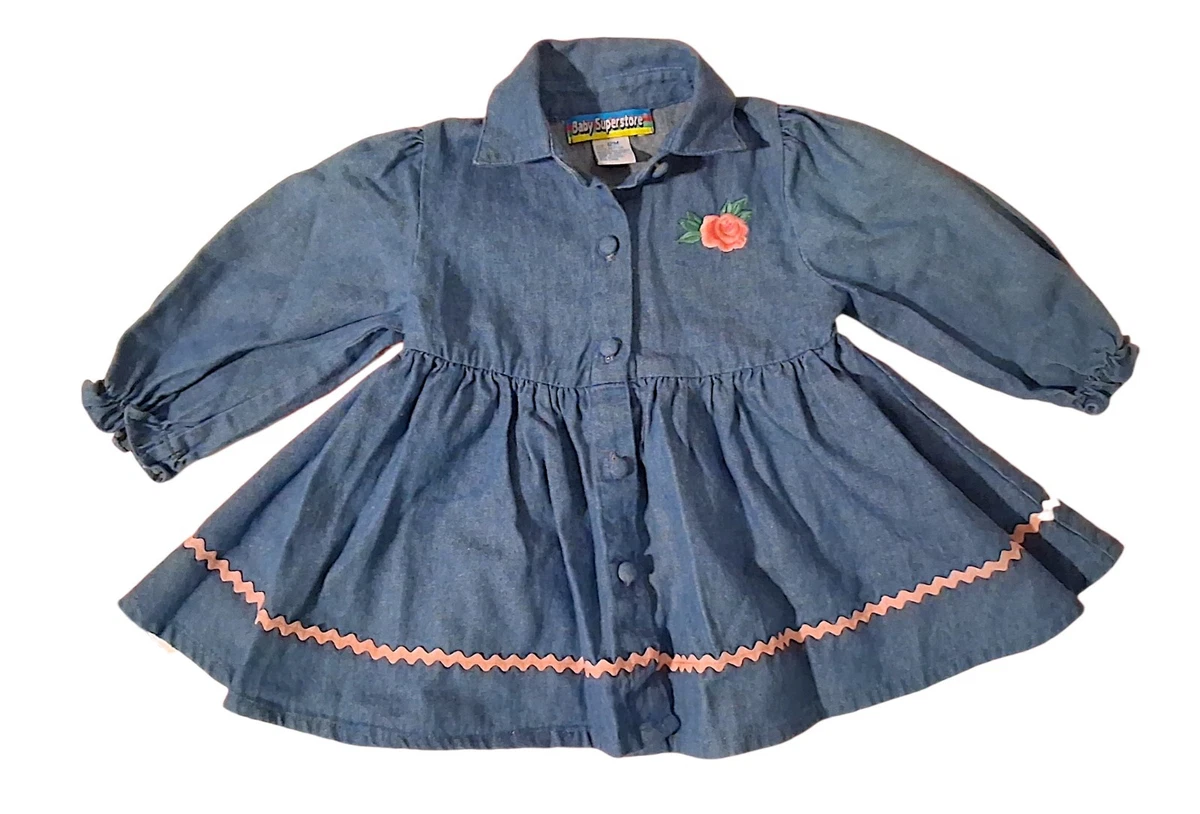 Denim 12 Months Vintage Clothing for Children for sale | eBay
