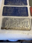 Lot of 9 Vintage Kansas License Plates 1974, 1975, 1976, Blue, Green, Orange — photo 10