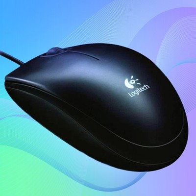 2025 NEW Logitech B100 business Mouse   Wired USB Mouse for Computers and Laptop