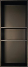 BWE Black Shower Niche 12" X 30" Stainless Steel Bathroom Niche for Shower Wall