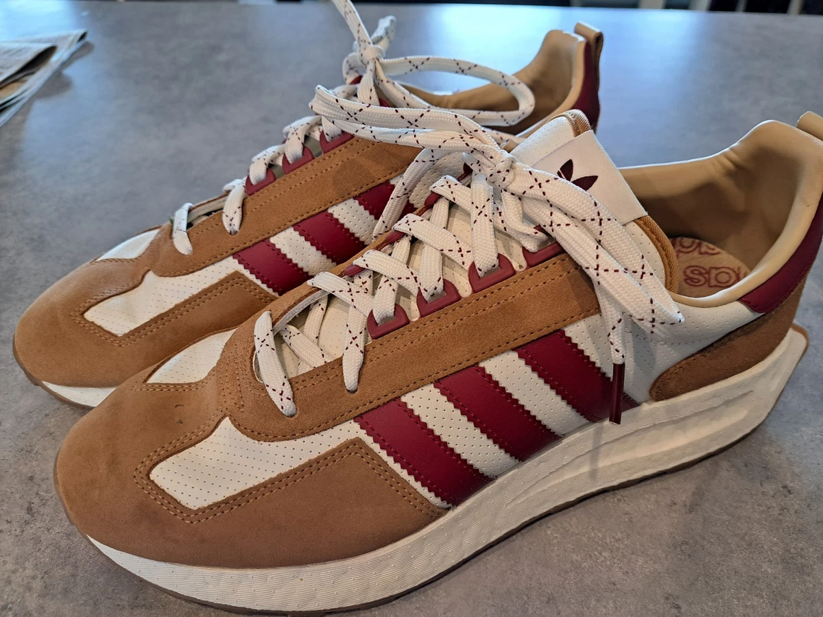 Adidas Retropy E5 Copper Flat Sneaker Burgundy Detail Colorway Adidas Retropy E5 Men main image 2