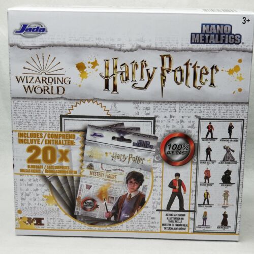 Harry Potter Wizarding World Mystery Bag Mini-figures,20-pack Nano Metalfigs New - Picture 1 of 6