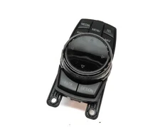 14-16 BMW 550i 750i F01 F10 CENTER CONSOLE iDRIVE MEDIA CONTROL KNOB w/CERAMIC