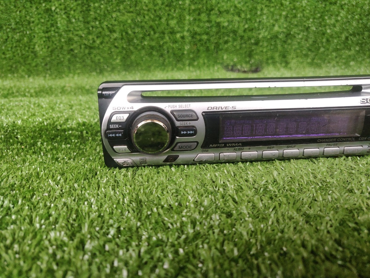 Sony Cdx-gt310 Cdxgt310 Original Car Radio Faceplate Head Unit