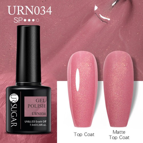 Colour Glitter Nail Gel Polish UV LED Varnish Soak Off Manicure Top & Base Coat - Picture 65 of 119