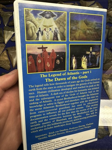 THE LEGEND OF ATLANTIS VHS SECRET ATLANTIAN BROTHERHOOD SHAMBALA AGARTHA UFO - Picture 3 of 5