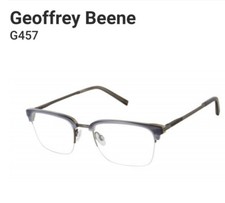 Geoffrey Beene Gunmetal Glasses, G457, 53-20-145 B38
