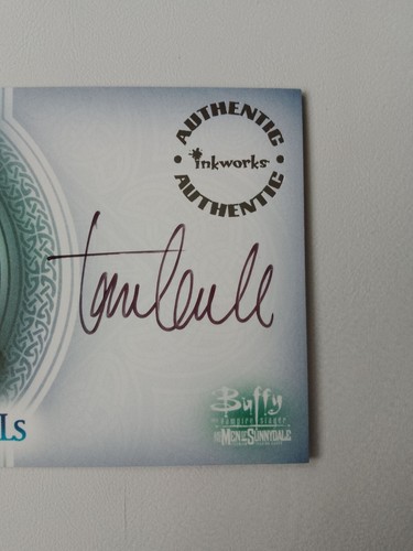 Tom Lenk Inkworks Andrew Buffy Men of Sunnydale 2005 Authentic Autograph A7 - Picture 3 of 6