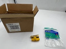 (Box of 5) BrassCraft 1/2" FIP Gas Ball Valve, 1/2" OD Flare x 1/2" FIP, PSSD-41