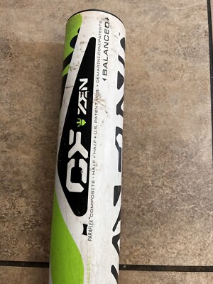 Batte DeMarini CF Zen VERT 2017 - 32 Pouces / 27 Oz (-5) - Jeune - Composite Carbone - Occasion