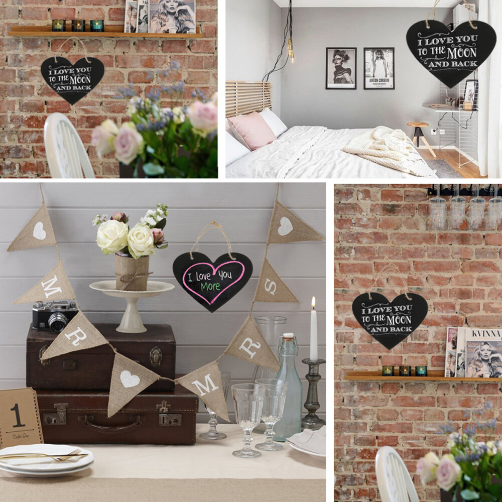 Decoration Home Hanging Blackboard Sign House Number Wordpad EBay