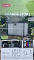 Keter Grande Store 6ft 3" x 3ft 7" (1.9 x 1.1 m) Horizontal 2,020 Litre Storage 