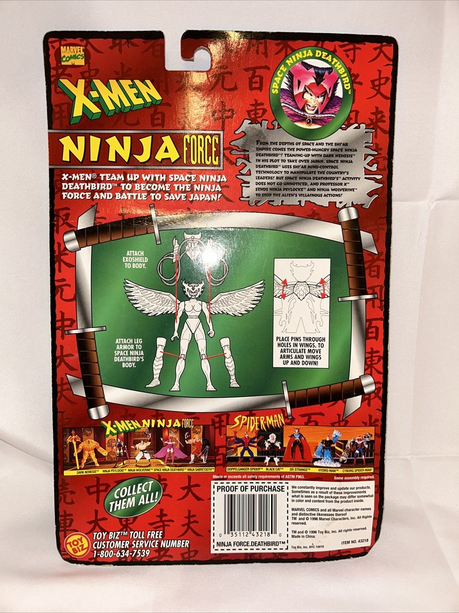 ToyBiz X-Men Ninja Force: Space Ninja Deathbird Action Figure for