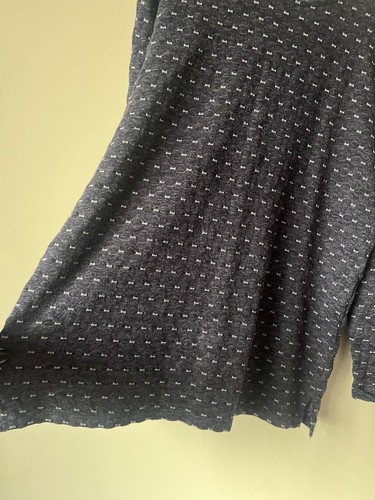 jessica graaf Size XL Grey jersey textured top tunic stretch comfy long sleeve - Picture 7 of 16