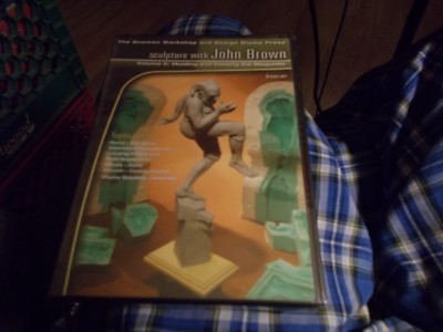 SCULPTURE WITH JOHN BROWN DVD VOLUME 5 MOLDING AND CASTING THE MAQUETTE NEW