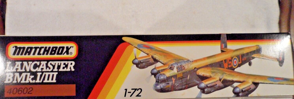 AVRO LANCASTER - Airplane Plastic Model Kit by MATCHBOX # 40602 | eBay