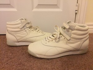 reebok freestyle hi beige