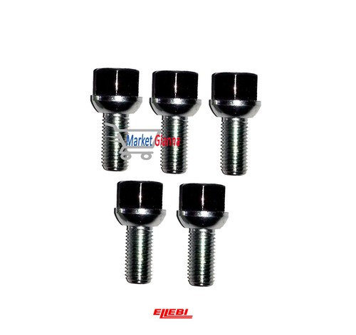 Heyner Set 4 Bulloni Antifurto Per Ruote M12x1.5 – Per BMW Serie 5 E60/E61 – Chiave Inclusa
