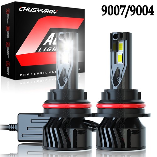 9004 9007 LED Headlight Bulbs Hi Lo Beam for Dodge Ram 1500 2500 3500 02-2005