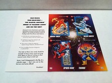 1992 MARVEL UNIVERSE SERIES 3 COMIC CARD UNCUT DIAMOND PROMO SHEET PRINT NM/M+