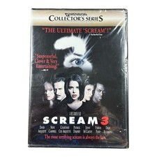 Scream 3 Collector's Series DVD NEW SEALED Neve Campbell David Arquette Courtney