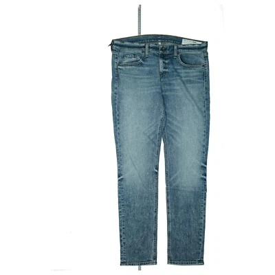 rag & bone DRE Damen Jeans Hose stretch Slim Skinny low 38 W29 L30 used Blau NEU - Bild 1 von 4