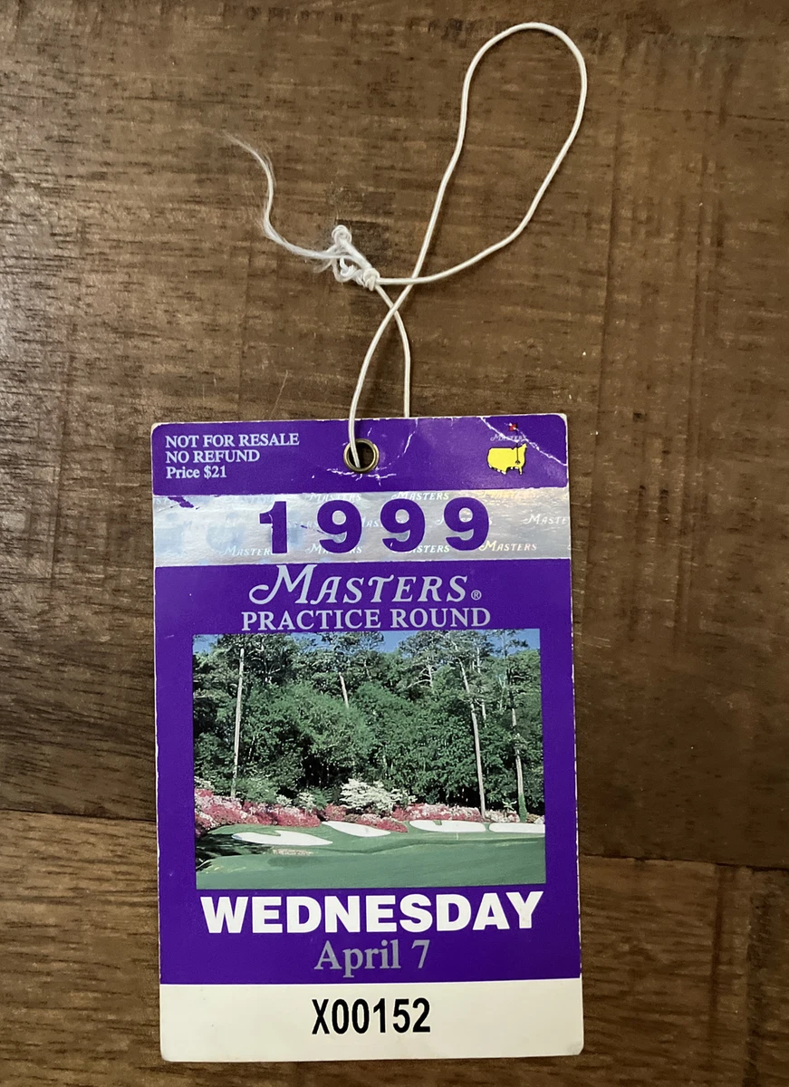 How much do tickets for The Masters final day cost?