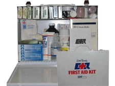 FIRST AID KIT METAL BOX 75 PERSON