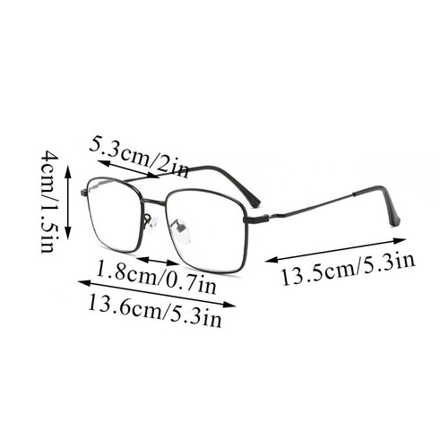 Multifocal Reading Glasses Both Near and Far Anti-blue Light Smart Zoom Glasses - Picture 3 of 8