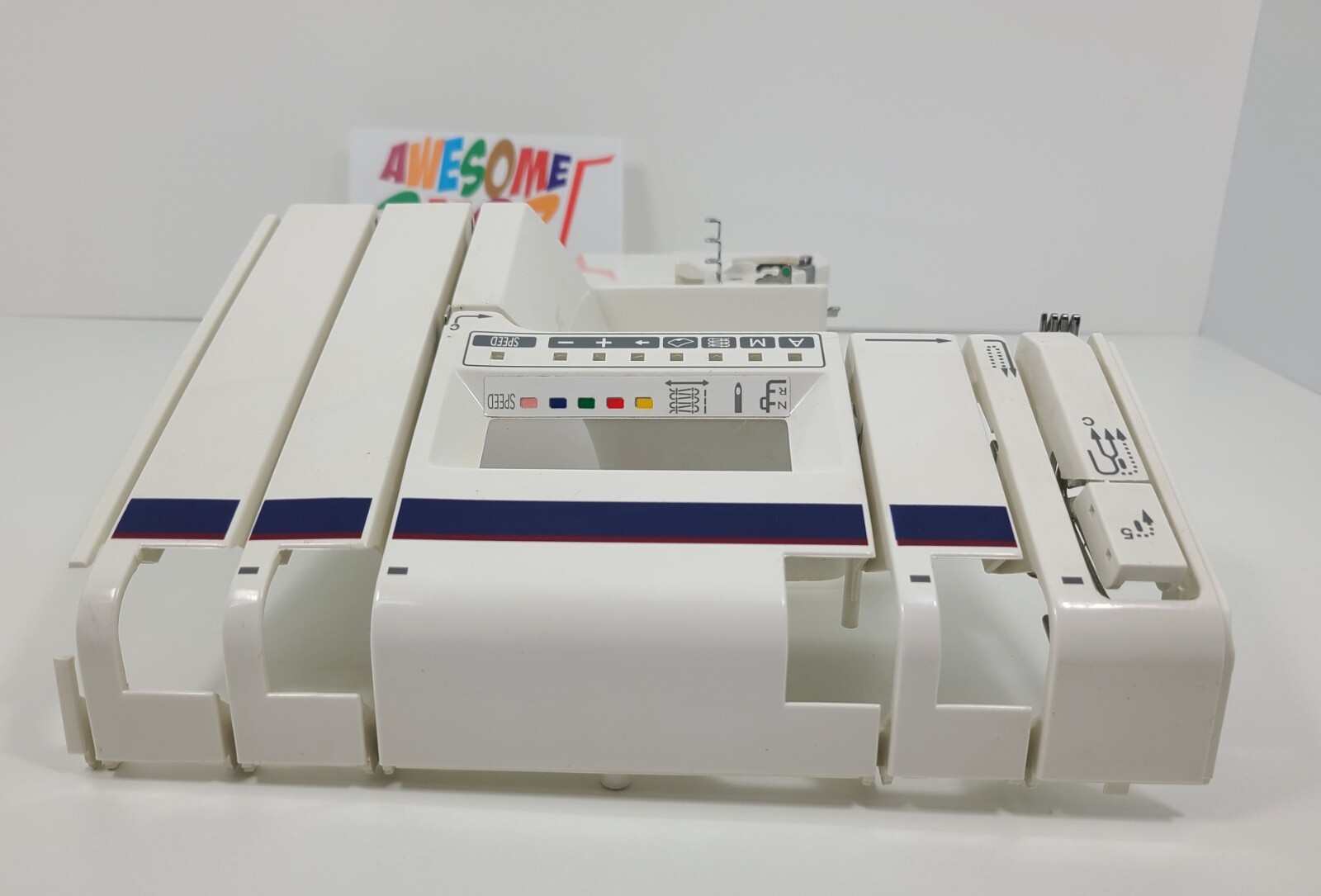 Husqvarna Viking Huskylock 936 Serger Part FRONT COVER PANEL & PARTS